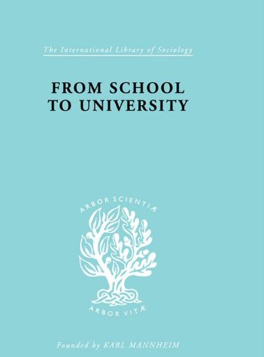 Picture of From School to University: A Study with Special Reference to University Entrance