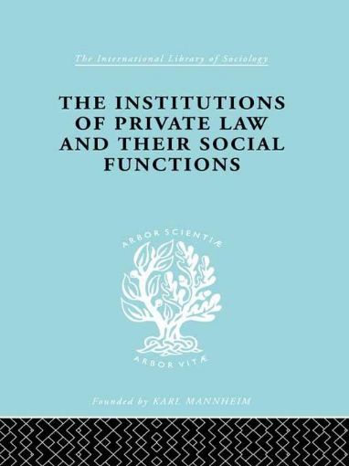 Picture of Inst of Private Law Ils 208