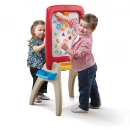 Picture of All Around Easel For Two- Red