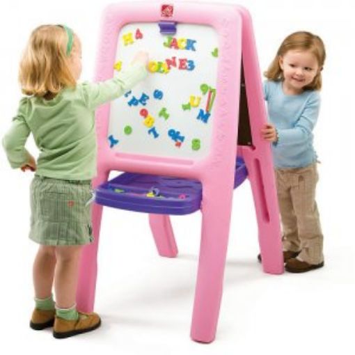Picture of Easel For Two- Pink
