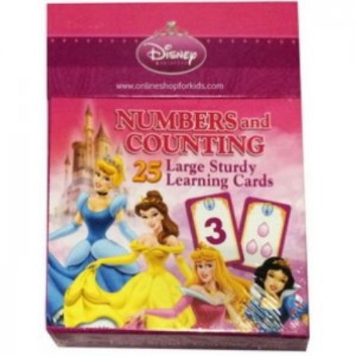 Picture of Disney Princess Numbers & Counting Large Sturdy Learning Cards