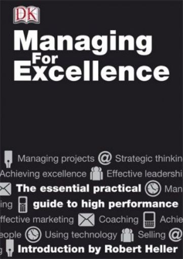 Picture of Managing For Excellence