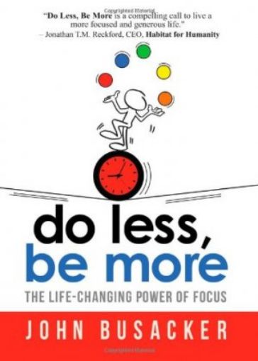 Picture of Do Less, Be More