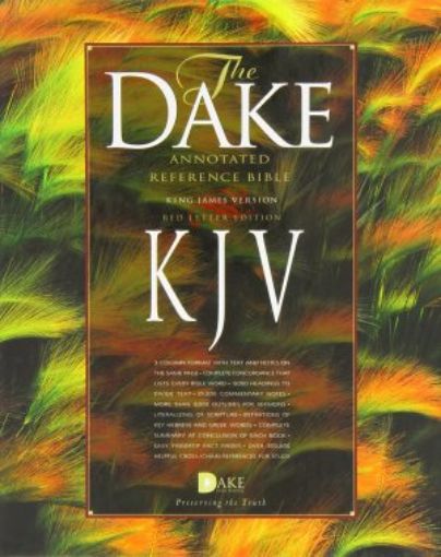 Picture of Kjv-Dake Annotated Ref Lc Blk
