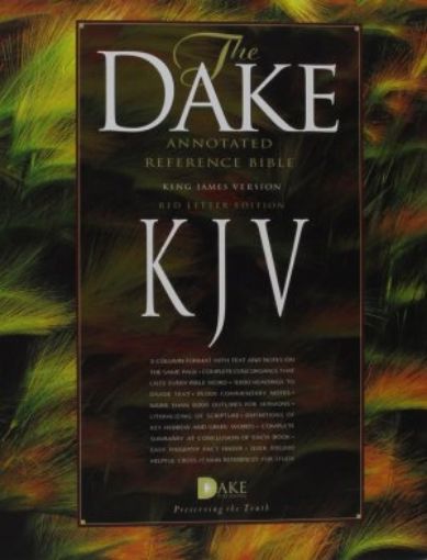 Picture of Kjv-Dake Annotated Ref Lc Burg