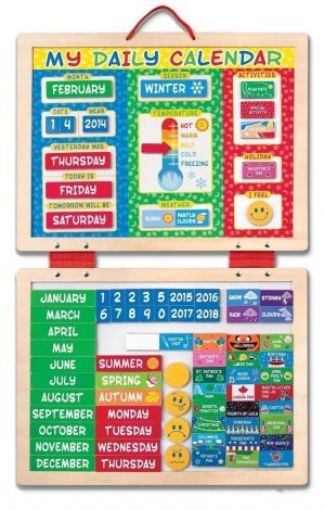 Picture of My First Daily Magnetic Calendar-Ages 3+