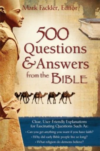 Picture of 500 Questions And Answers From The Bible Paperback Book