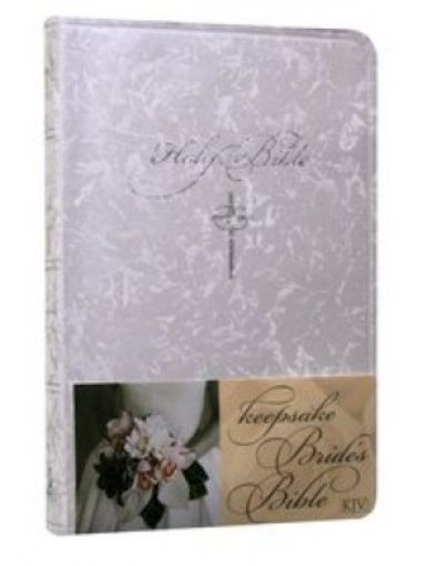 Picture of Kjv-Keepsake Brides Bible-Wh
