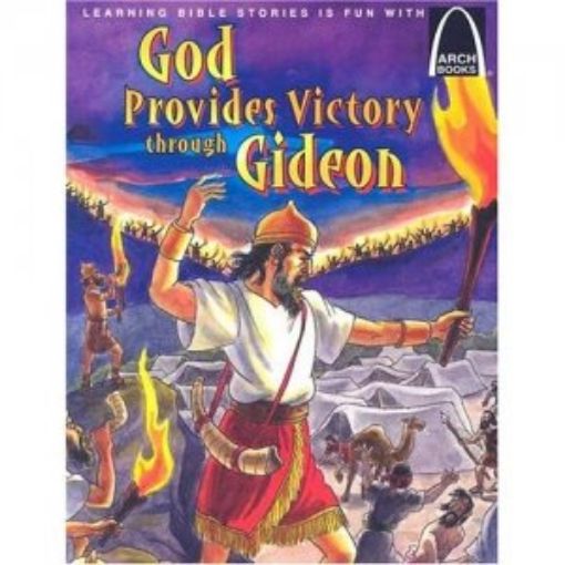 Picture of God Provides Victory Through Gideon