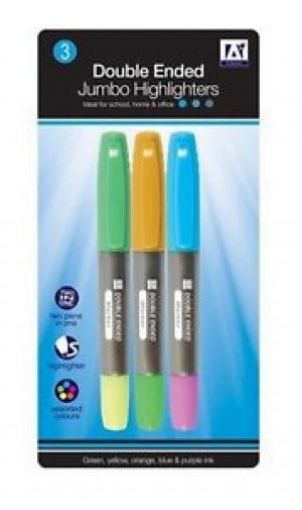 Picture of Double Ended Jumbo Highlighters(Hidb/1)