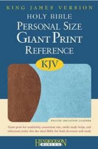 Picture of The Holy Bible: King James Version Imitation Leather Â€“ Large Print