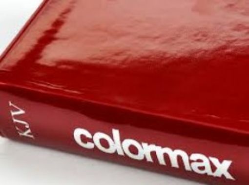 Picture of Kjv Large Print Compact Bible, Ruby Red Colormax Leathertouch Imitation