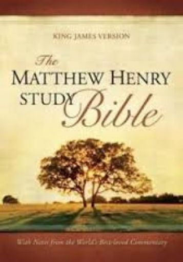 Picture of Matthew Henry Study Bible-Kjv