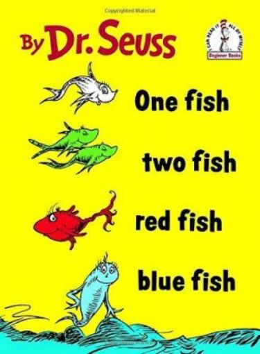 Picture of One Fish Two Fish Red Fish Blue Fish