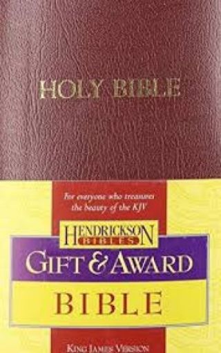 Picture of Kjv Gift & Award Bible: Burgundy
