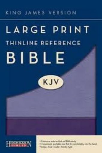 Picture of Large Print Thinline Reference Bible-Kjv