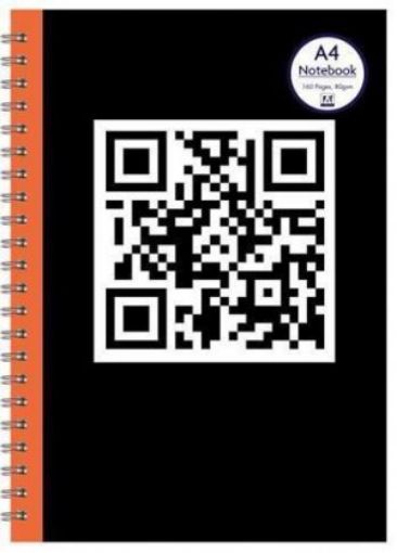 Picture of A4 Twin Wire Notebook (-Qrng-)