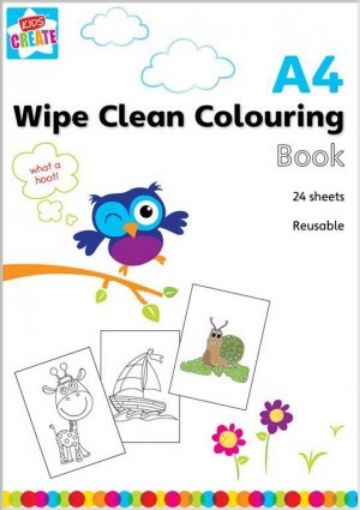 Picture of Wipe Clean Colouring Book (Dagd)