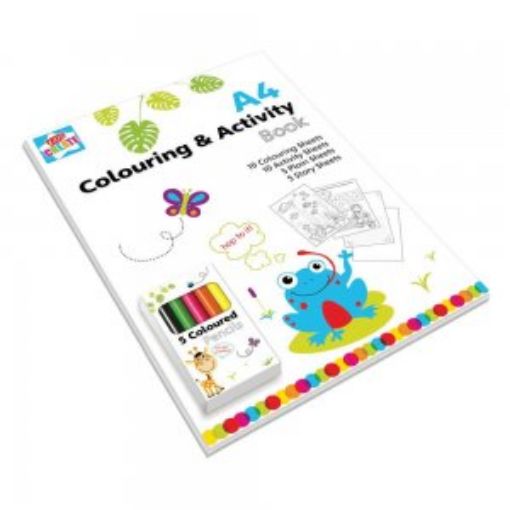 Picture of A4 Colouring And Activity Book