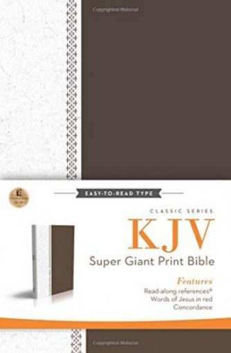 Picture of Kjv, Reference Bible, Super Giant Print, Hardcover, Red Letter Edition (Classic Series)