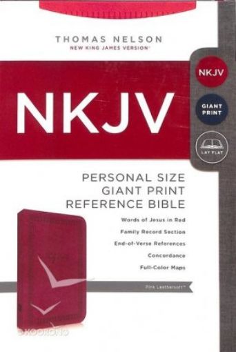 Picture of Nkjv Personal Giant Print Pink Imitation Leather