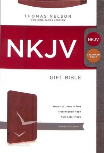 Picture of Nkjv Gift & Award Cinnamon Imitation Leather