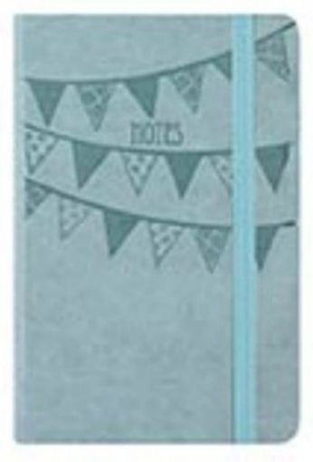 Picture of Easynote A4 Soft Touch Notebook - Blue Pastels