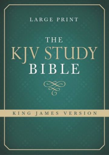 Picture of Kjv Study Bible, Large Print