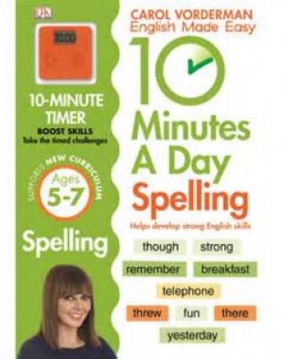 Picture of 10 Minutes A Day Spelling Ages 5-7