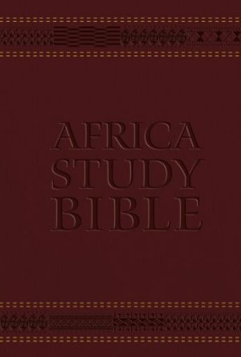Picture of Nlt-Africa Study Bible (Burgundy Faux Leather)