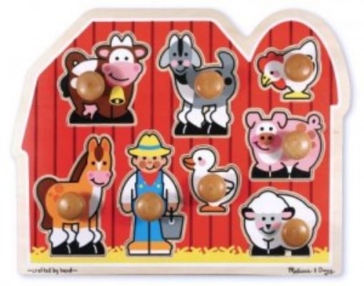 Picture of Large Farm Jumbo Knob Puzzle