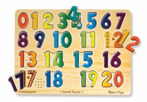 Picture of Sound Jigsaw Puzzle, Numbers, Ages 3+