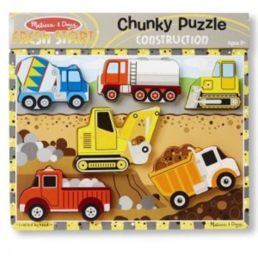 Picture of Construction Chunky Puzzle
