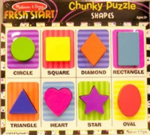 Picture of Melissa & Doug Shapes Chunky Puzzle