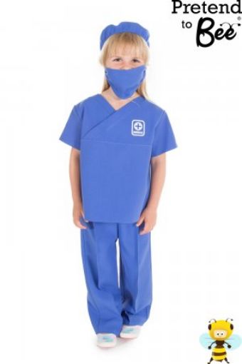 Picture of Medic Or Doctor's Kids Costume (3-5 Years)