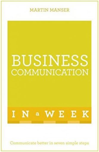 Picture of Business Communication In A Week