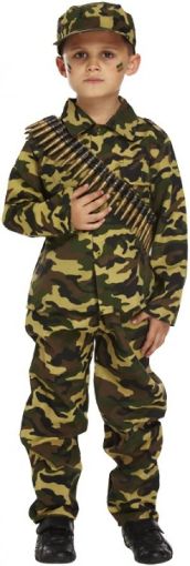 Picture of Army Boy Child's Costume (3 Yrs)