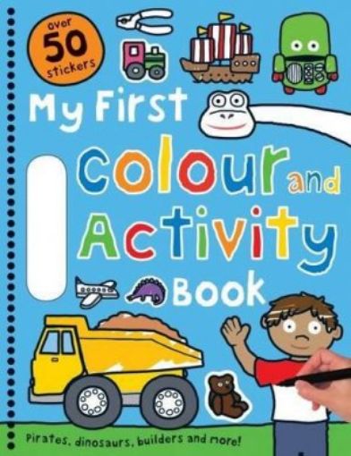 Picture of My First Colour And Activity Book: Blue