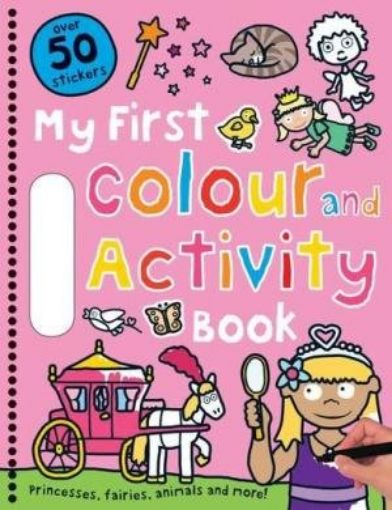 Picture of My First Colour And Activity Book: Pink