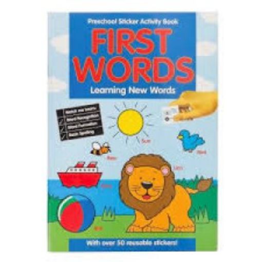 Picture of Preschool Sticker Activity Book: First Words