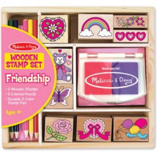 Picture of Wooden Stamp Set: Friendship