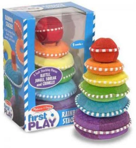 Picture of Melissa & Doug Plush Rainbow Stacker