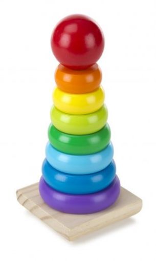 Picture of Rainbow Stacker Wooden Ring