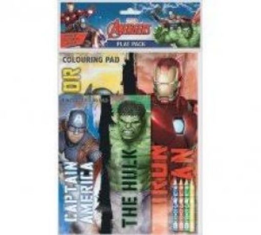 Picture of Avengers Play Pack - Colouring Pad