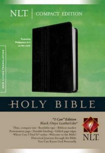 Picture of Nlt Holy Bible - Compact Edition - Black/Onyx