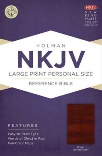 Picture of Nkjv Large Print Personal Size Reference Bible