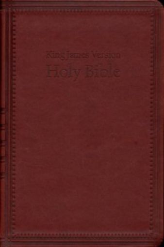 Picture of Kjv Deluxe Gift & Award Bible - Brown