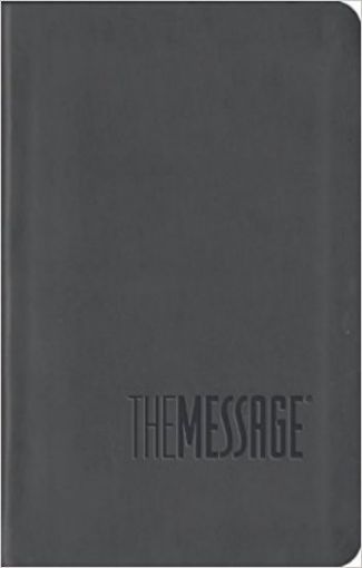 Picture of The Message International Compact Bible - Gray
