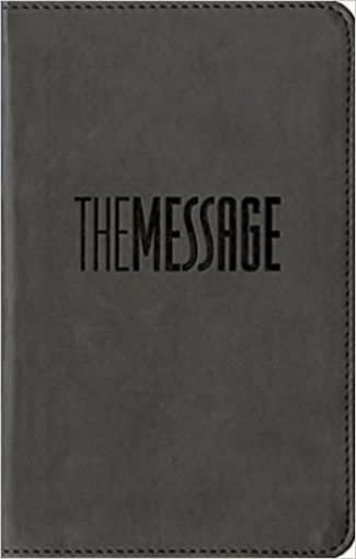 Picture of The Message Bible - Compact Size - Graphite