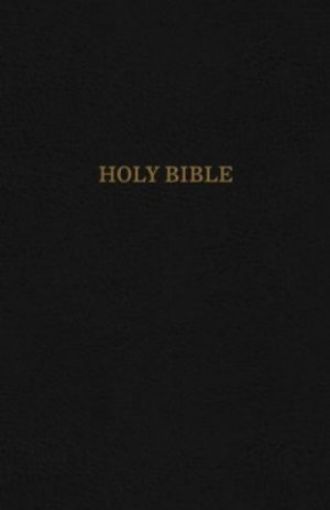 Picture of Kjv Giant Print Reference Bible -Black